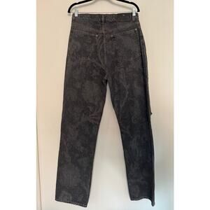 Etro Women’s Ibiza Paisley Fray Hem Ankle Straight Leg NWT